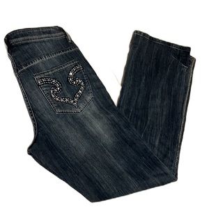Women’s REBA, Straight Leg, 5-Pocket Jeans, Size 6